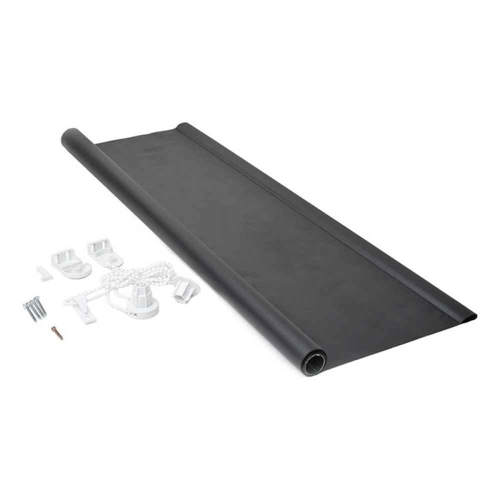 RULLEGARDIN BASIC MØRKLEGGENDE 180X185CM SVART