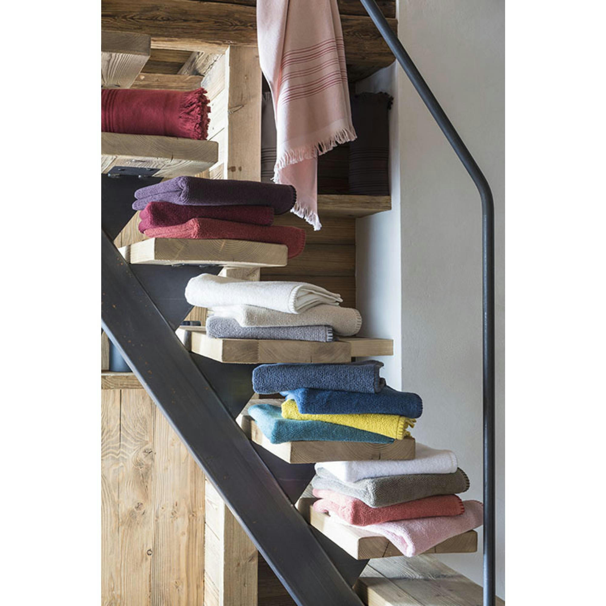 BORA - Serviette Invite  en coton neige 30 x 50