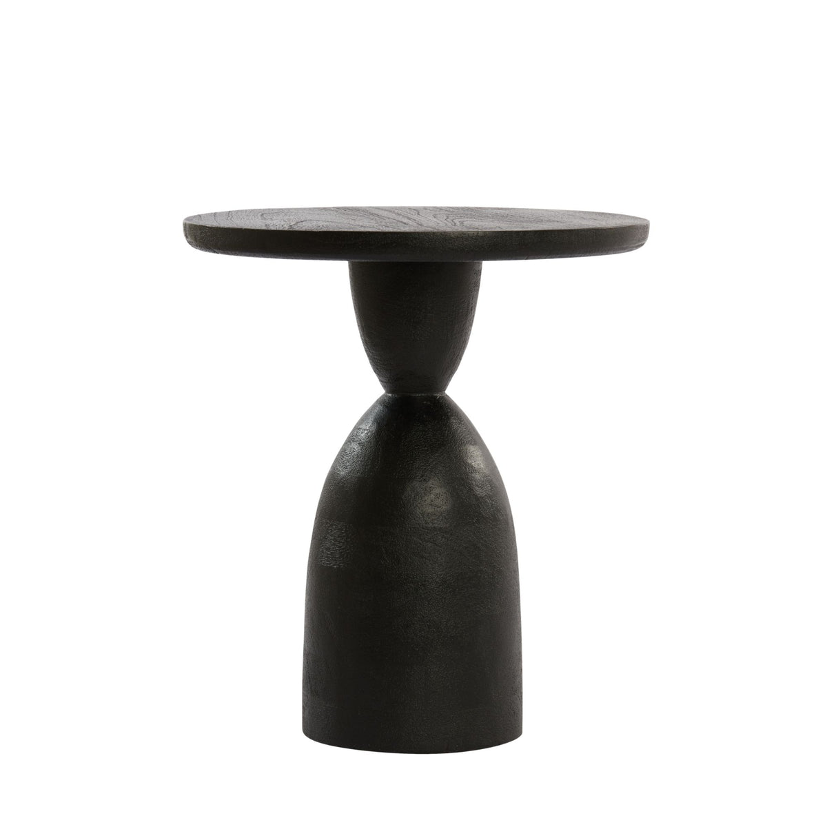 Light & Living bijzettafel Torir - zwart - Ø40cm
