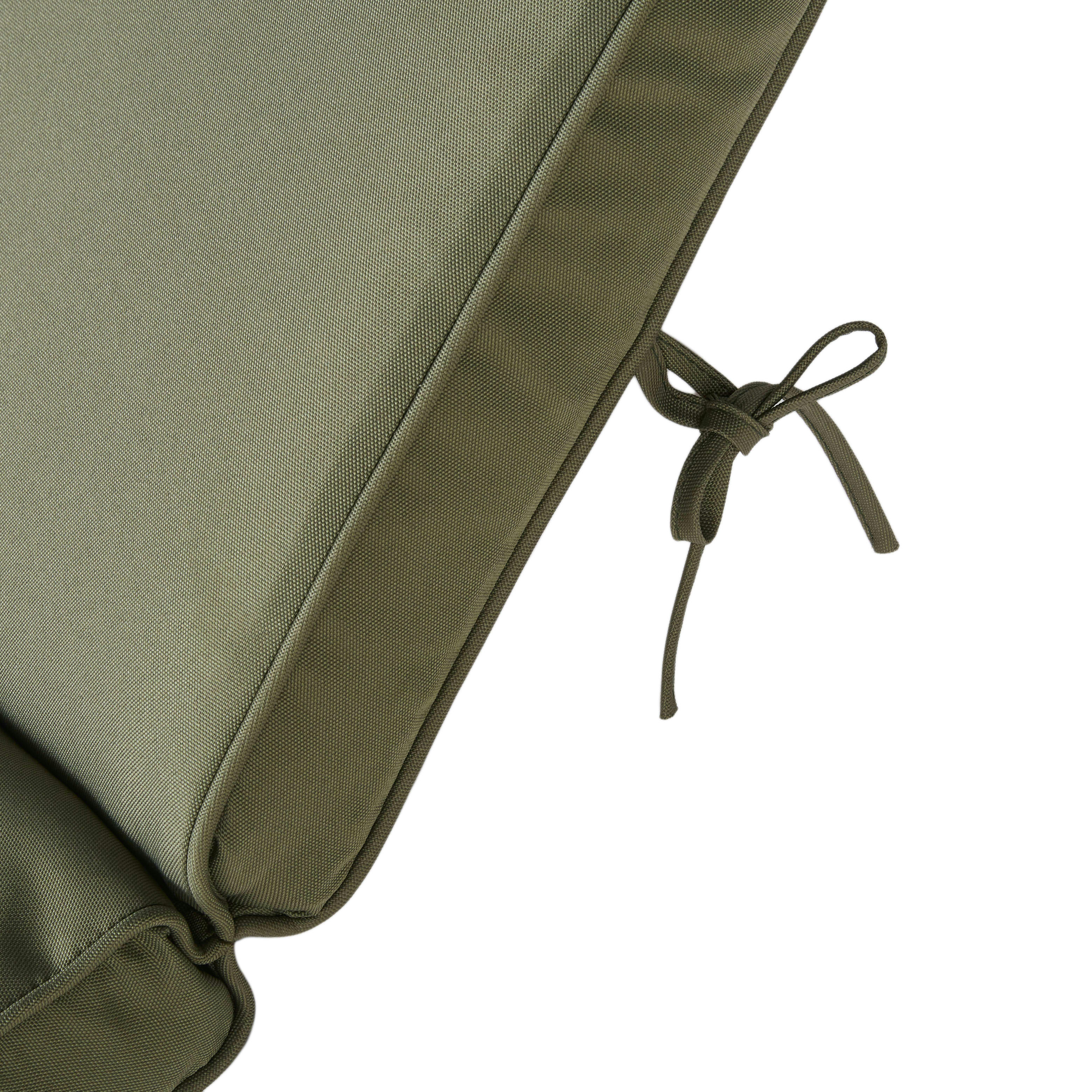 Sunny - Matelas pour bain de soleil en polyester recyclé vert kaki