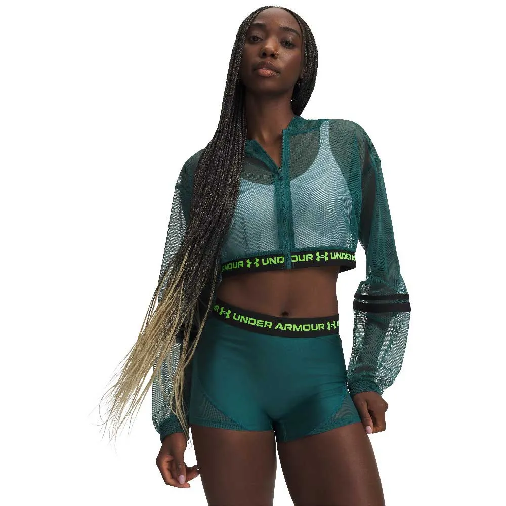 Under Armour HeatGear Mesh full zip sweatshirt