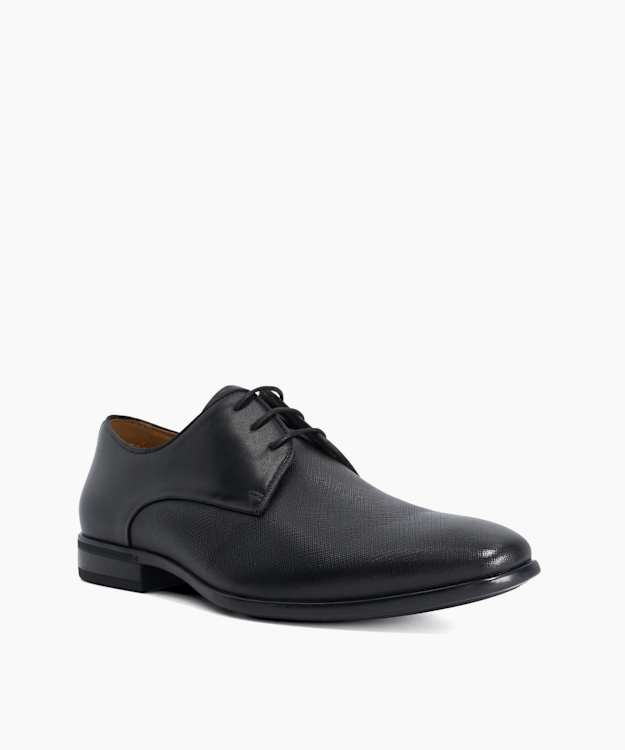 Saffi Black - Leather Gibson Shoes