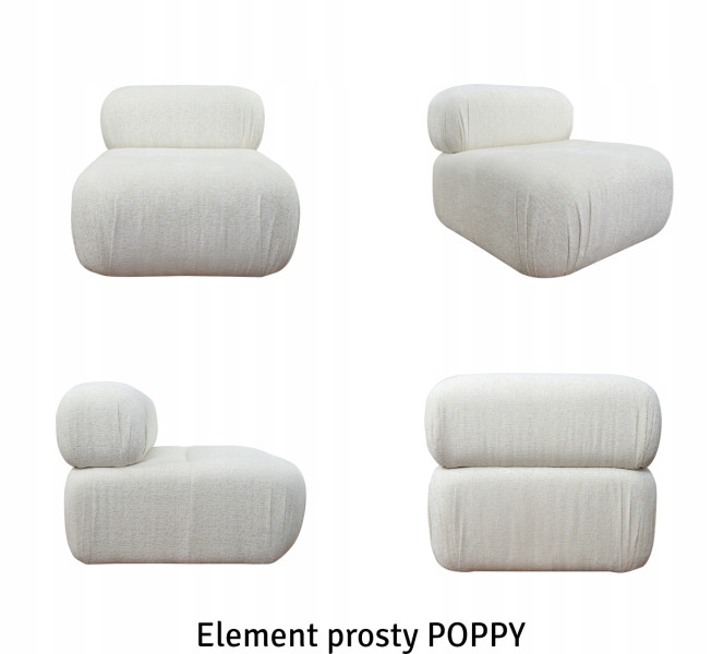 Element Modułowy Sofa Poppy - Element Prosty Wewnętrzny