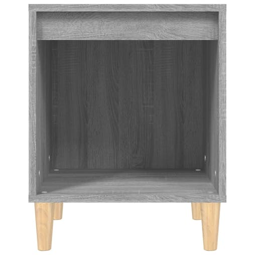 NNEVL Bedside Cabinets 2 pcs Grey Sonoma 40x35x50 cm