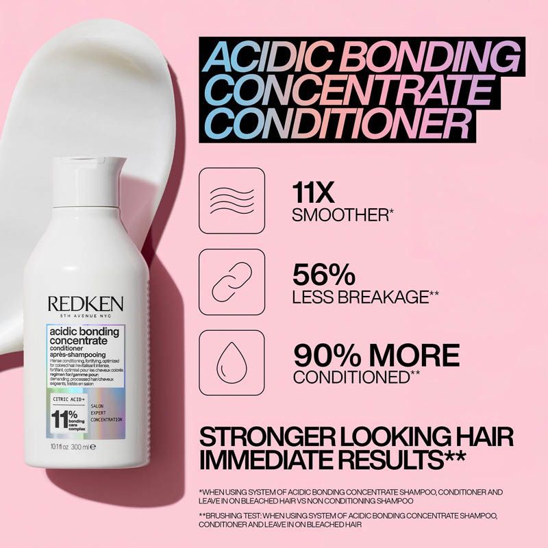 Redken Acidic Bonding Concentrate Conditioner 300ml Double