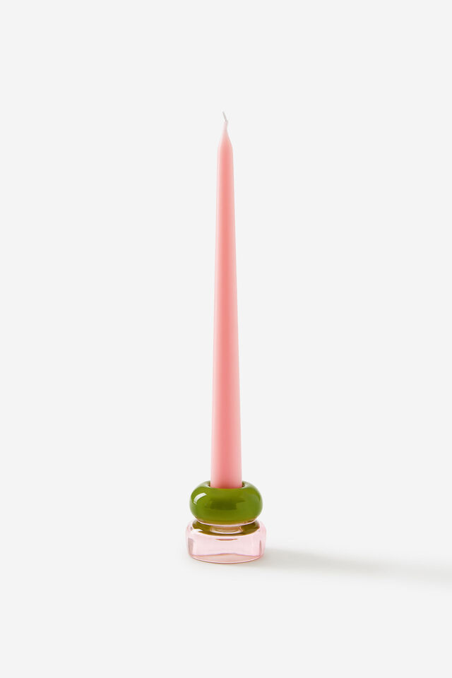 Glass Candle Holder