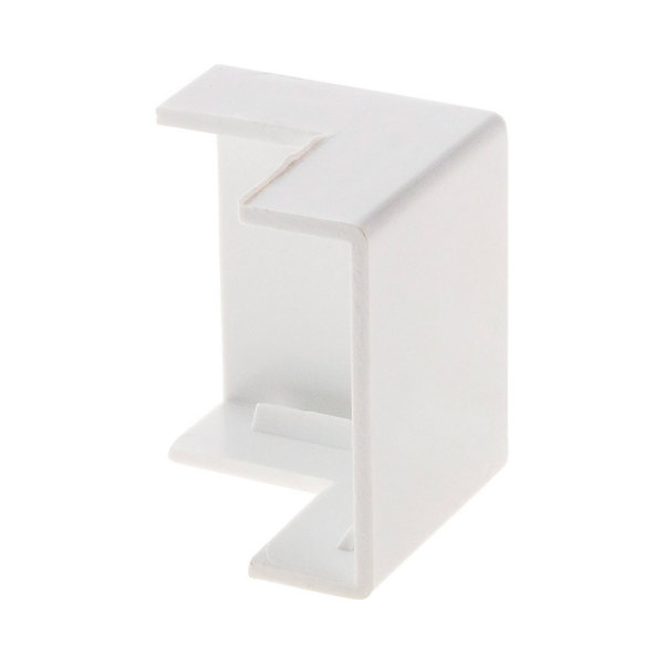 Lot de 2 angles extérieurs 20 x 10mm - Blanc - Zenitech