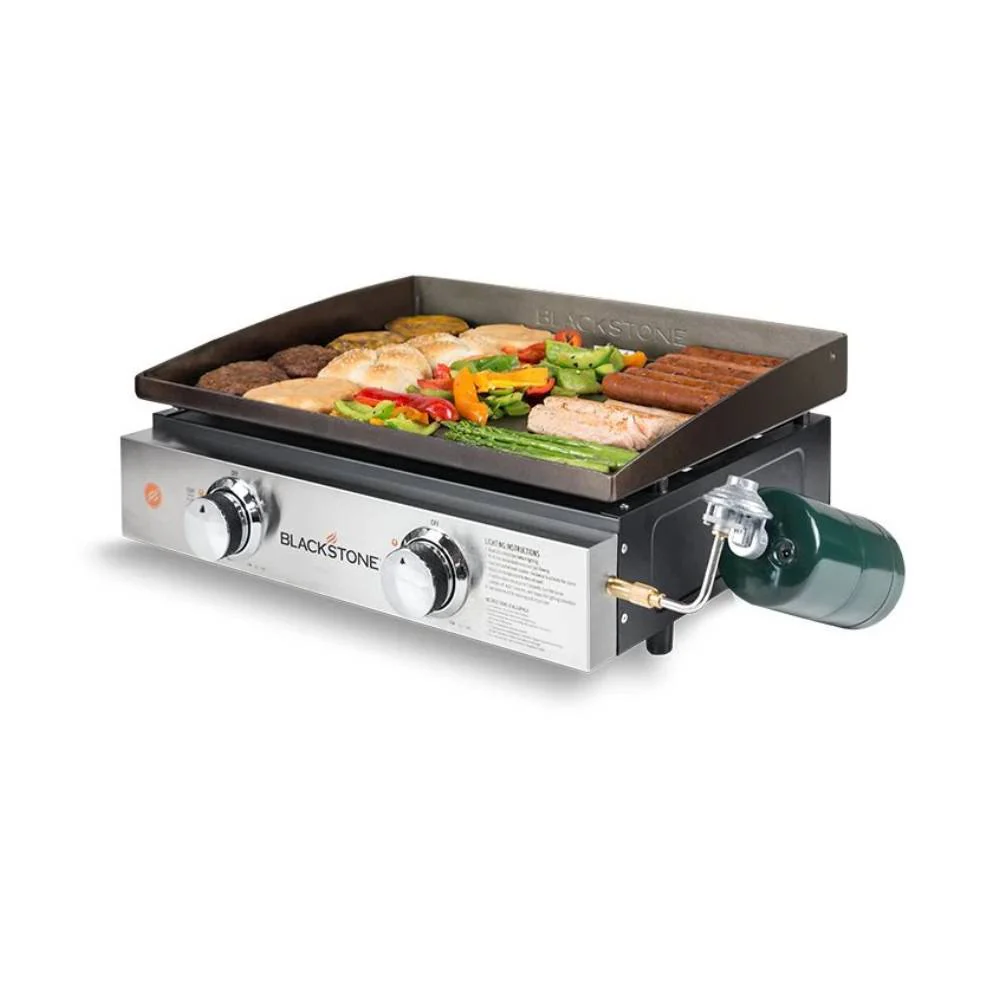 Blackstone 22�� Tabletop Griddle �C 2 Adjustable Burners