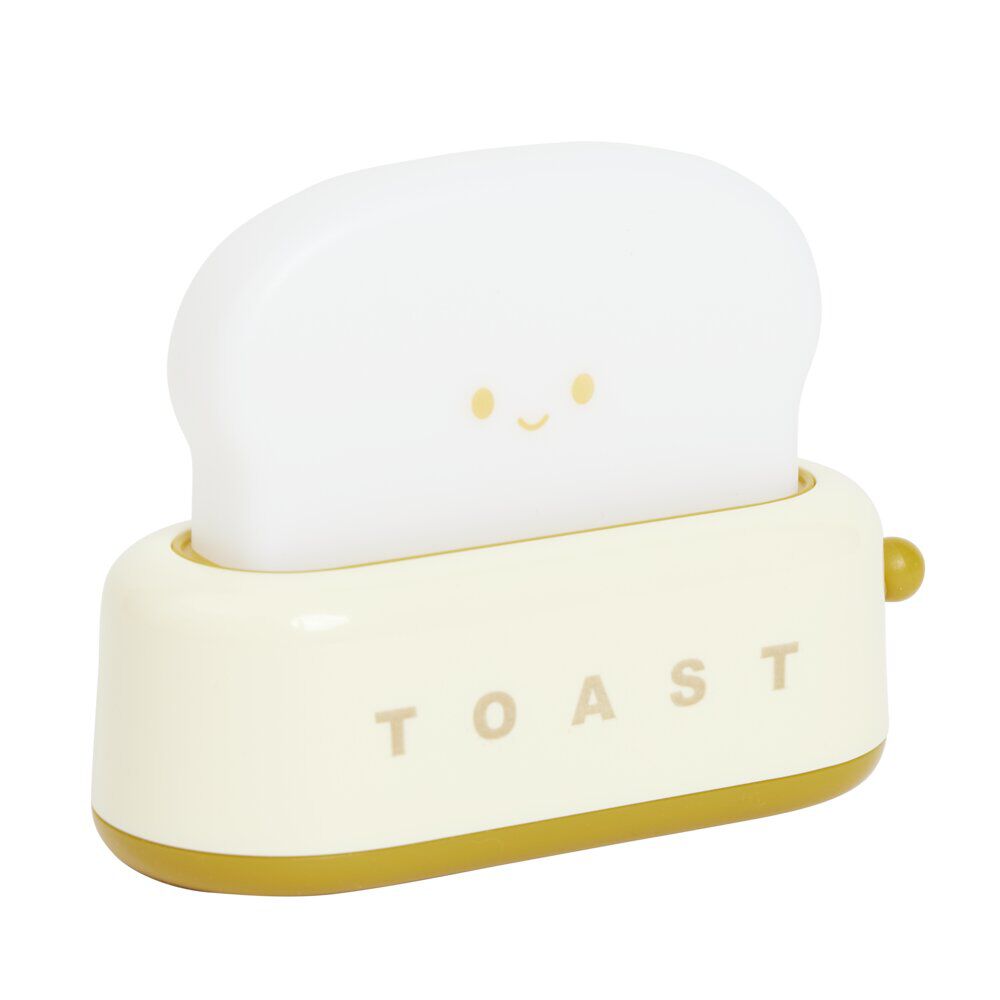 Lampe veilleuse forme toast grille-pain 13,5x5,5xH10cm