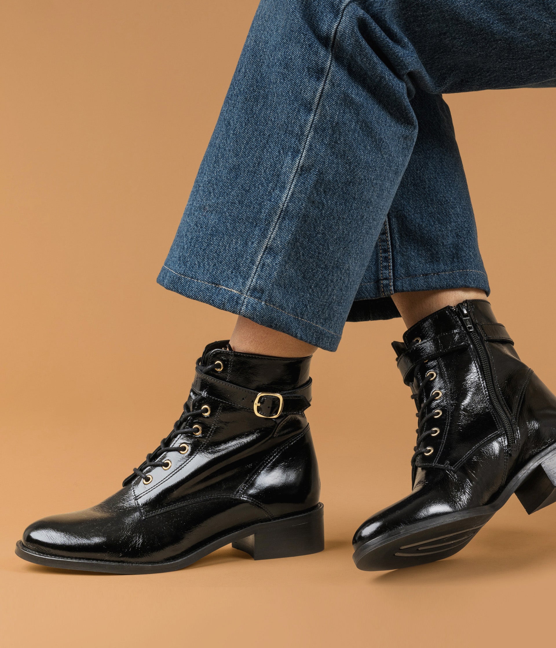 Boots Malory noir