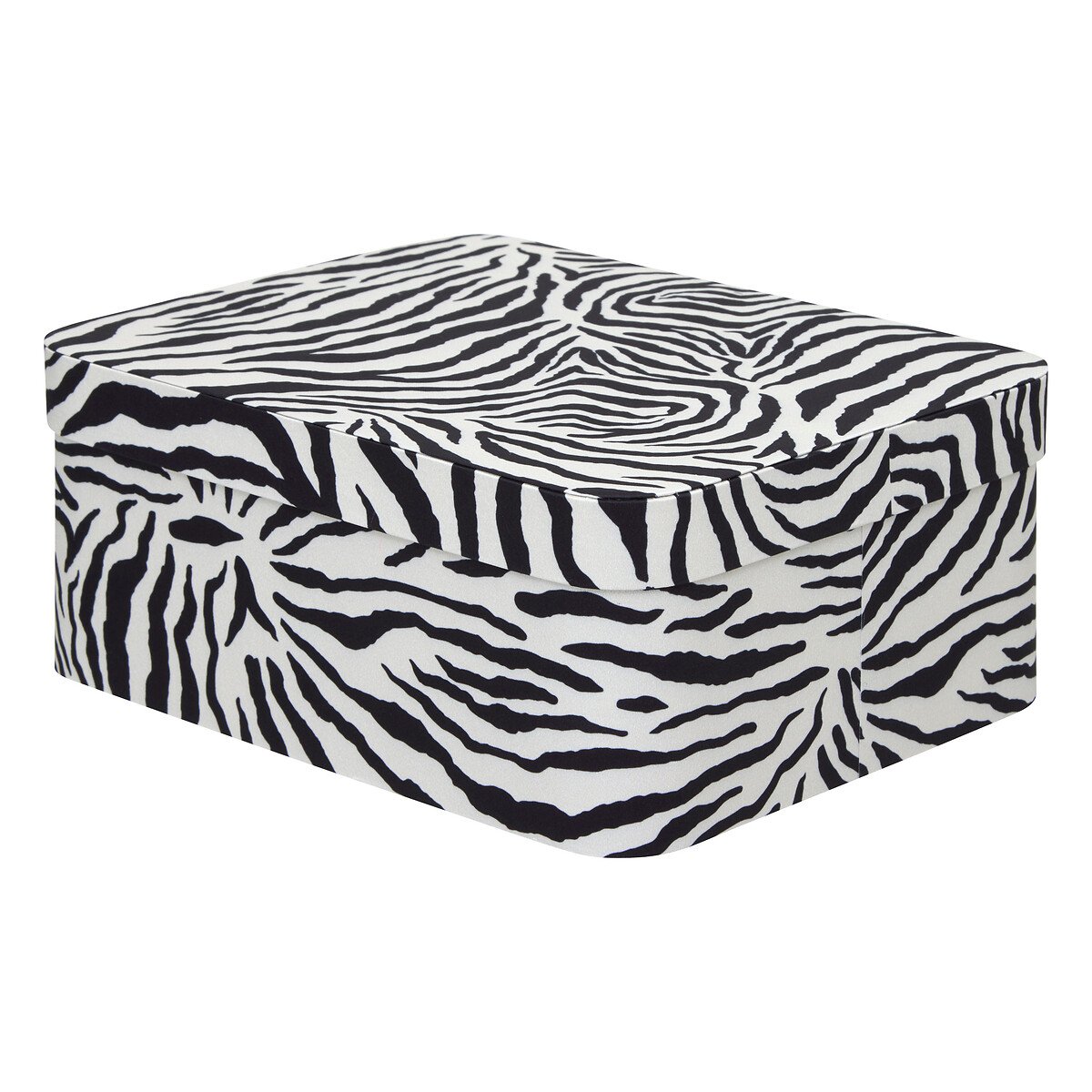 Caixa decorativa zebra 30x39,5cm