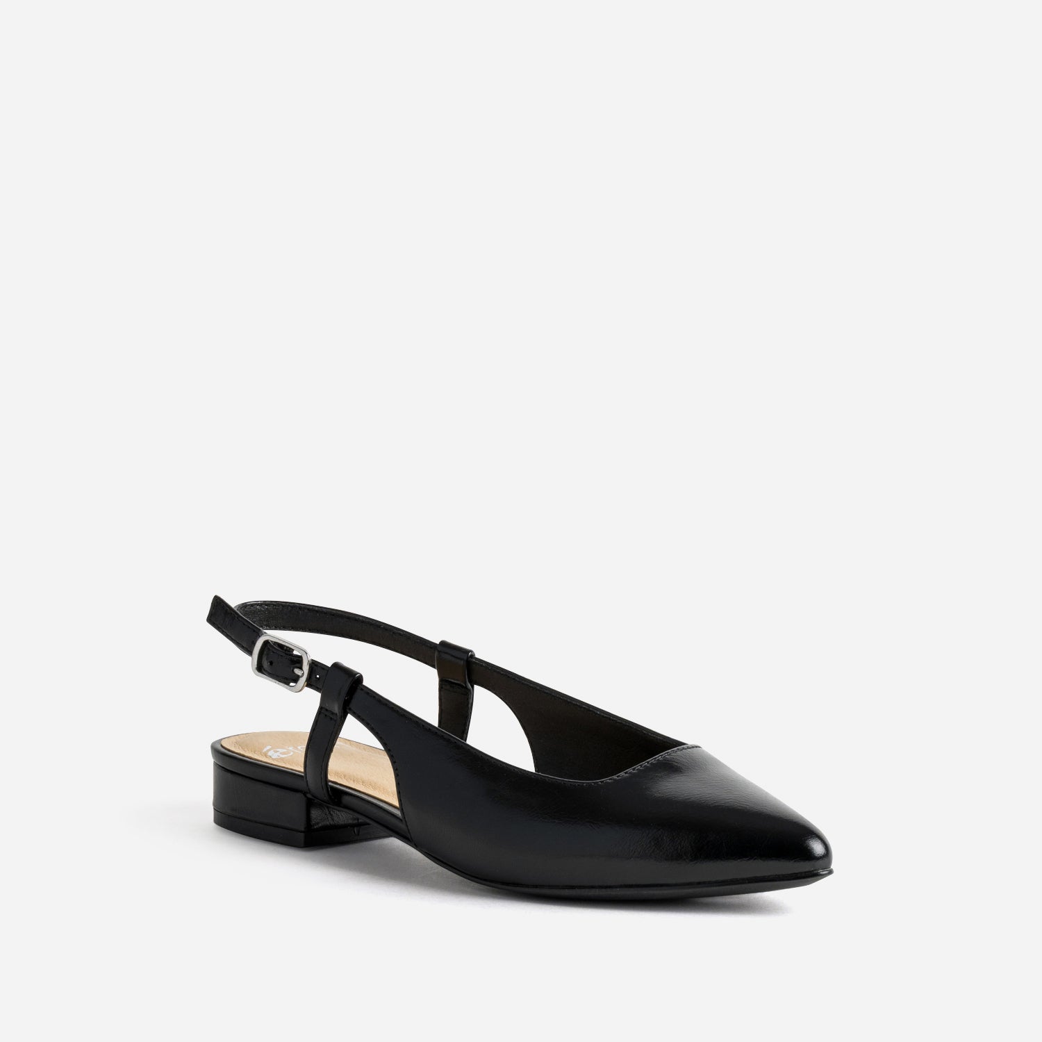 Ballerine slingback noire