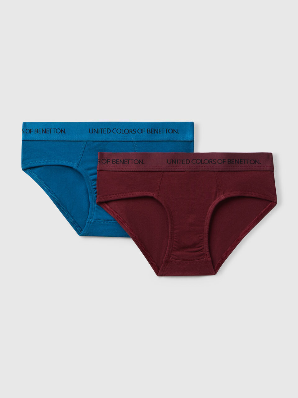 Two briefs with logo elastic