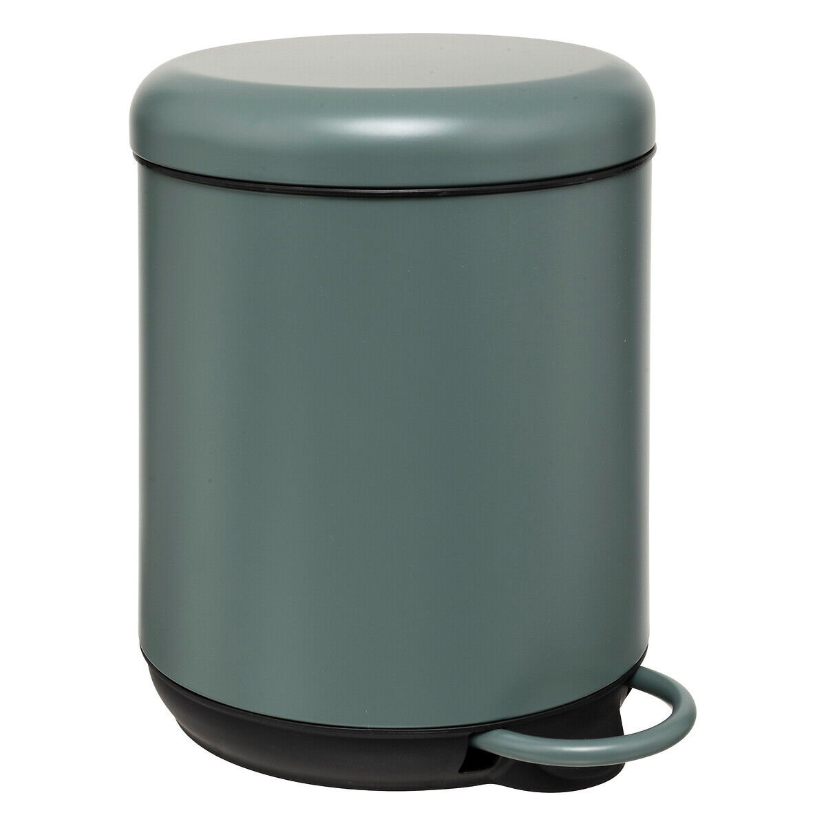 Balde wc com pedal e sistema soft close DUO verde 5l