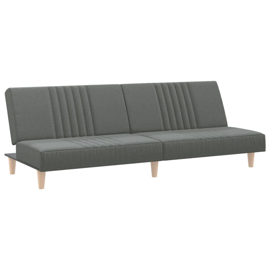 Rozkładana sofa SzaryTkanina vidaXL