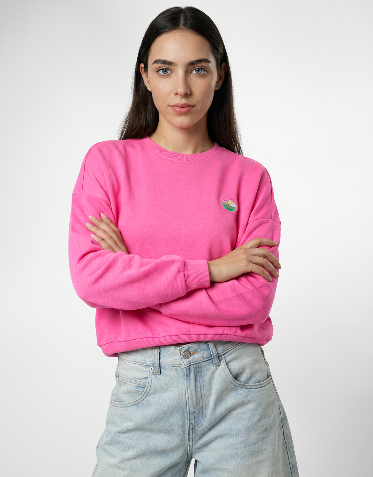 Only - ONLMINNA O NECK - Pink