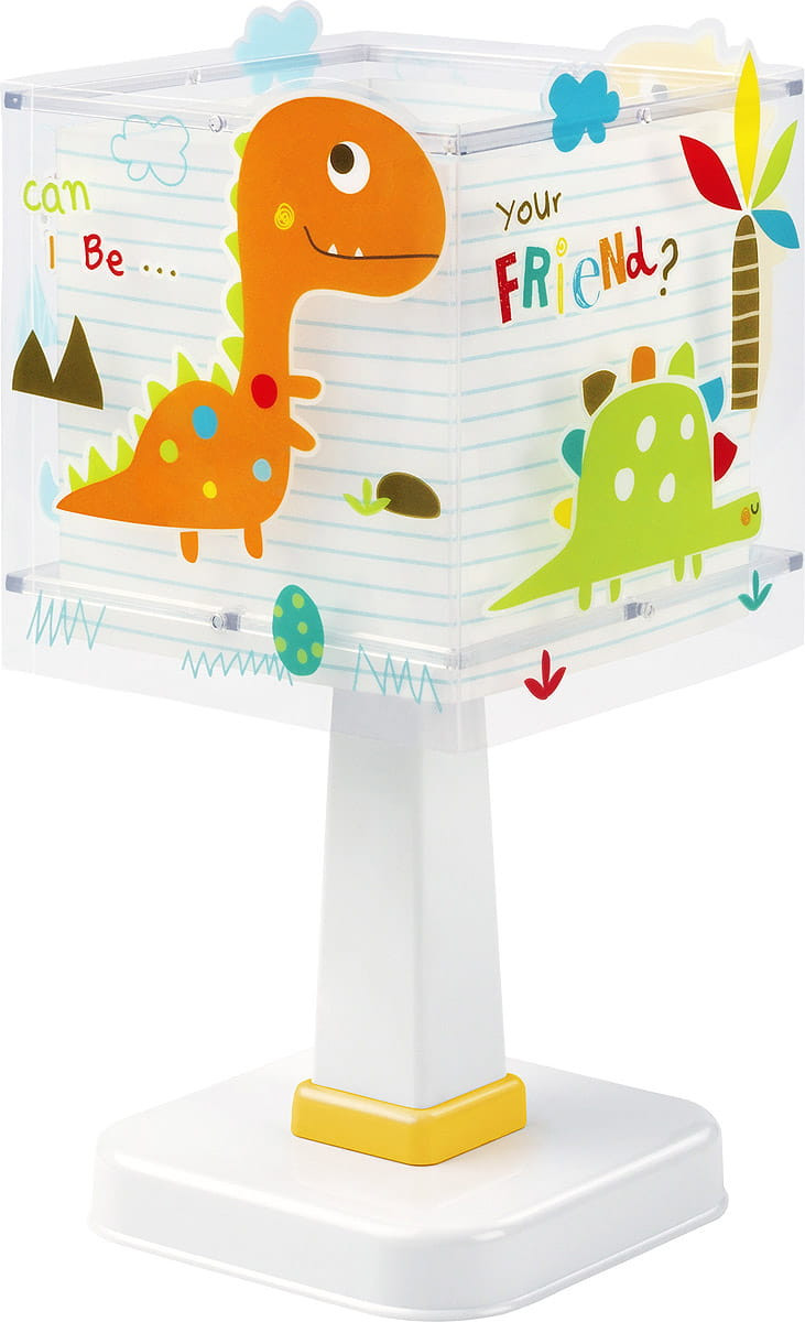 Lampka nocna dziecięca Dinozaury E14 29 cm