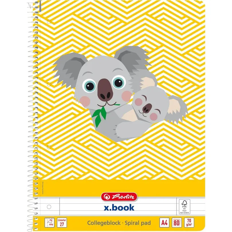 Schreibblock Cute Koala