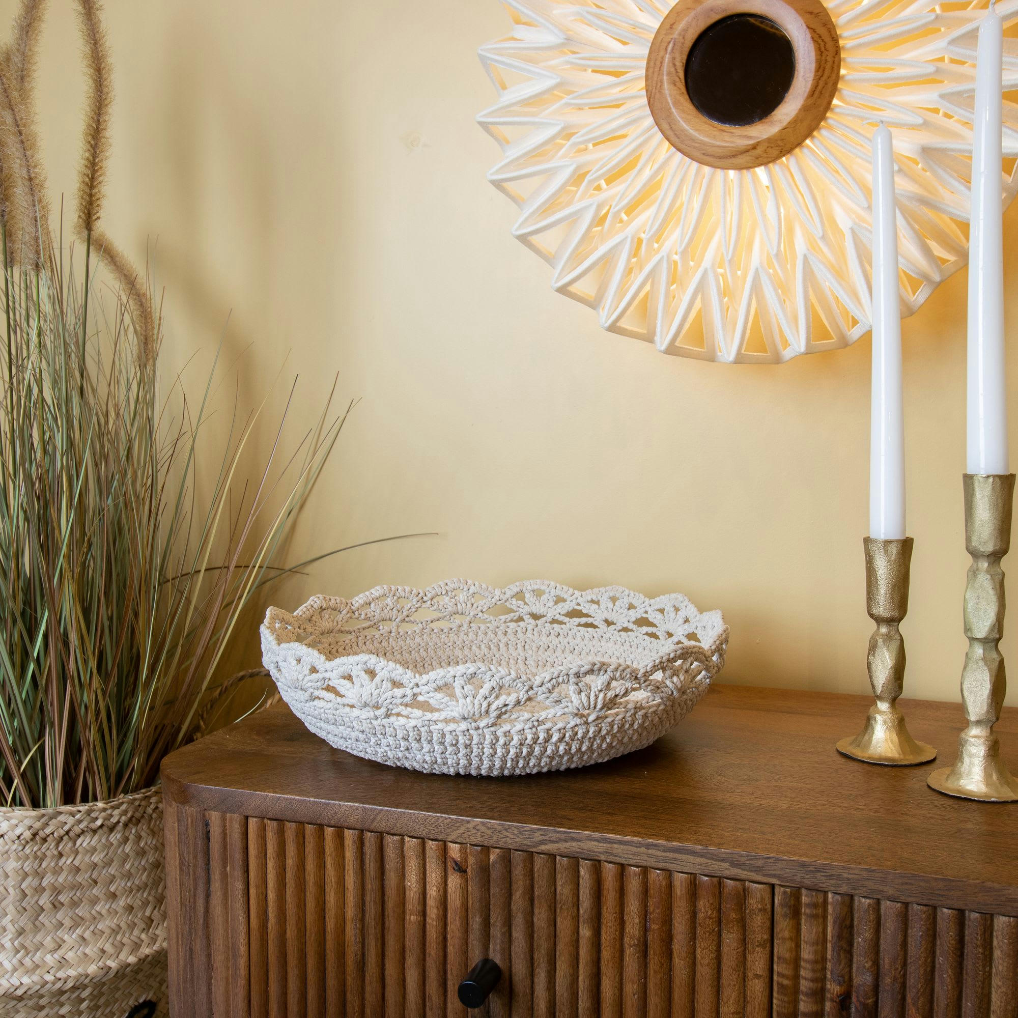 LEA - Coupe rigide en crochet Ø31cm