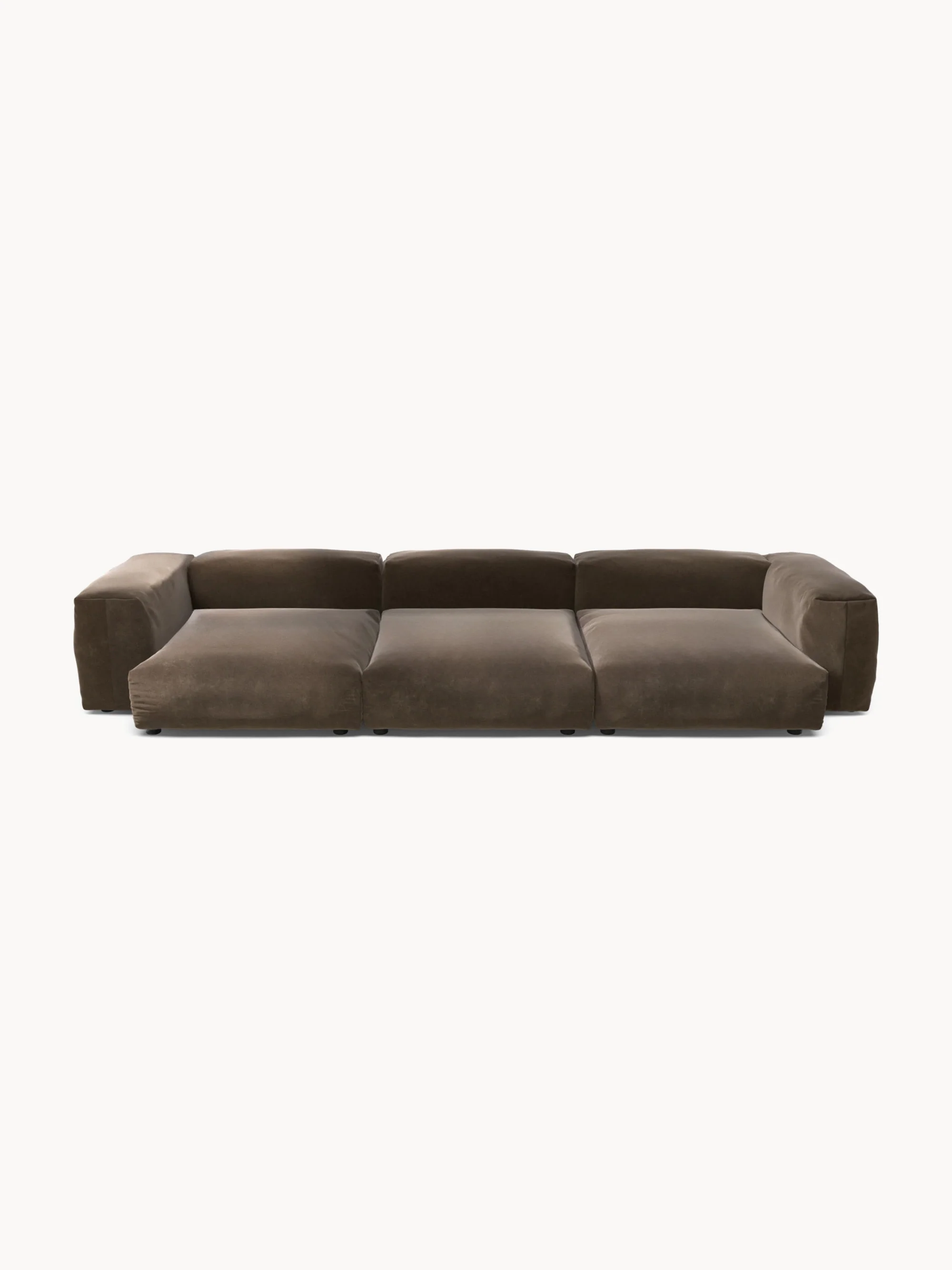 Modulares Samt-Sofa Vetsak (4-Sitzer)