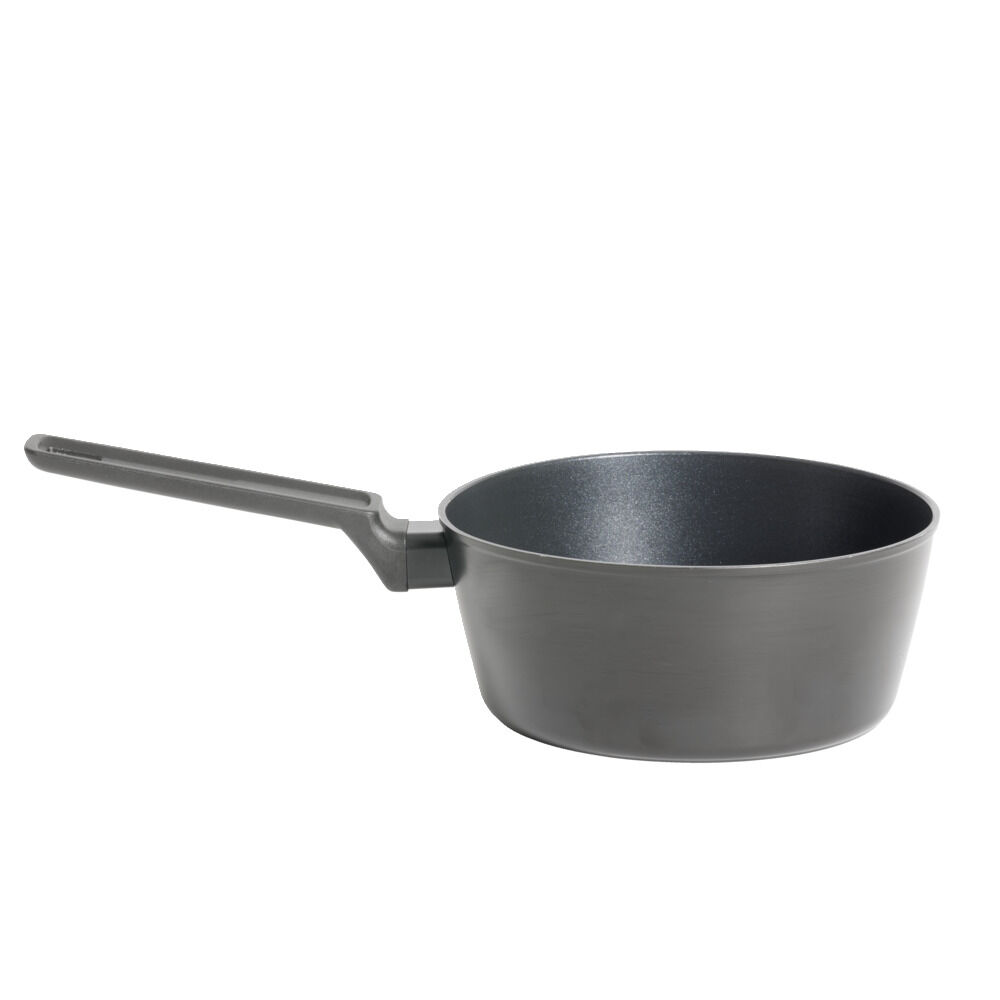 Casserole tous feux dont induction aluminium noir Ø20cm