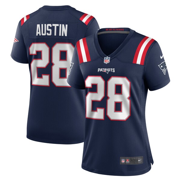 Alex Austin New England Patriots Nike Women's  Game Jersey -  Navy