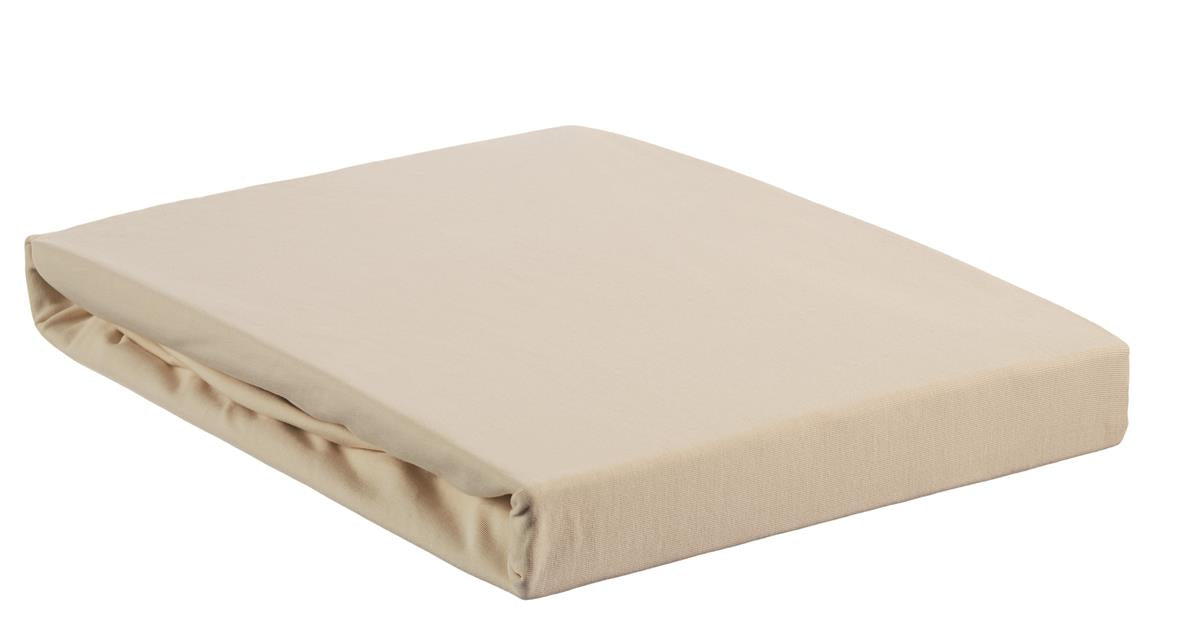 Beddinghouse - Jersey-stretch - Hoeslaken - 180x220 cm - Naturel - premium kwaliteit