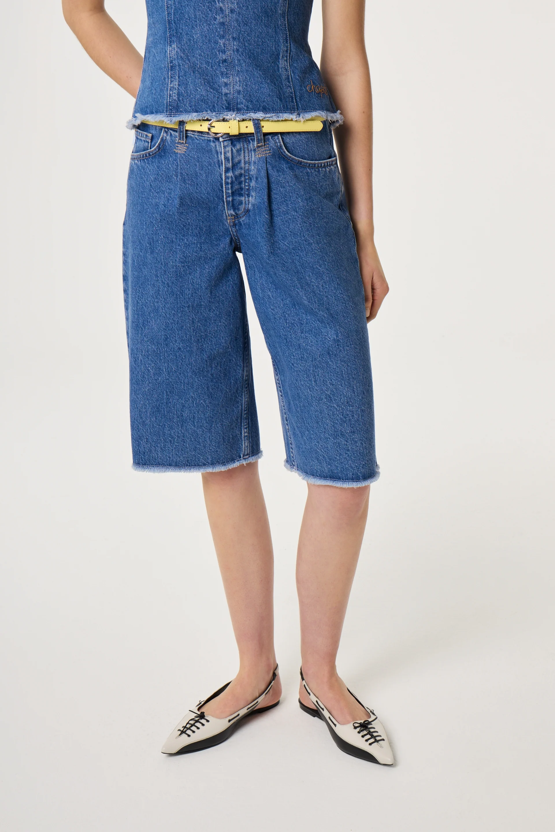 Sailor Slingback Flat | Black/Cosy White