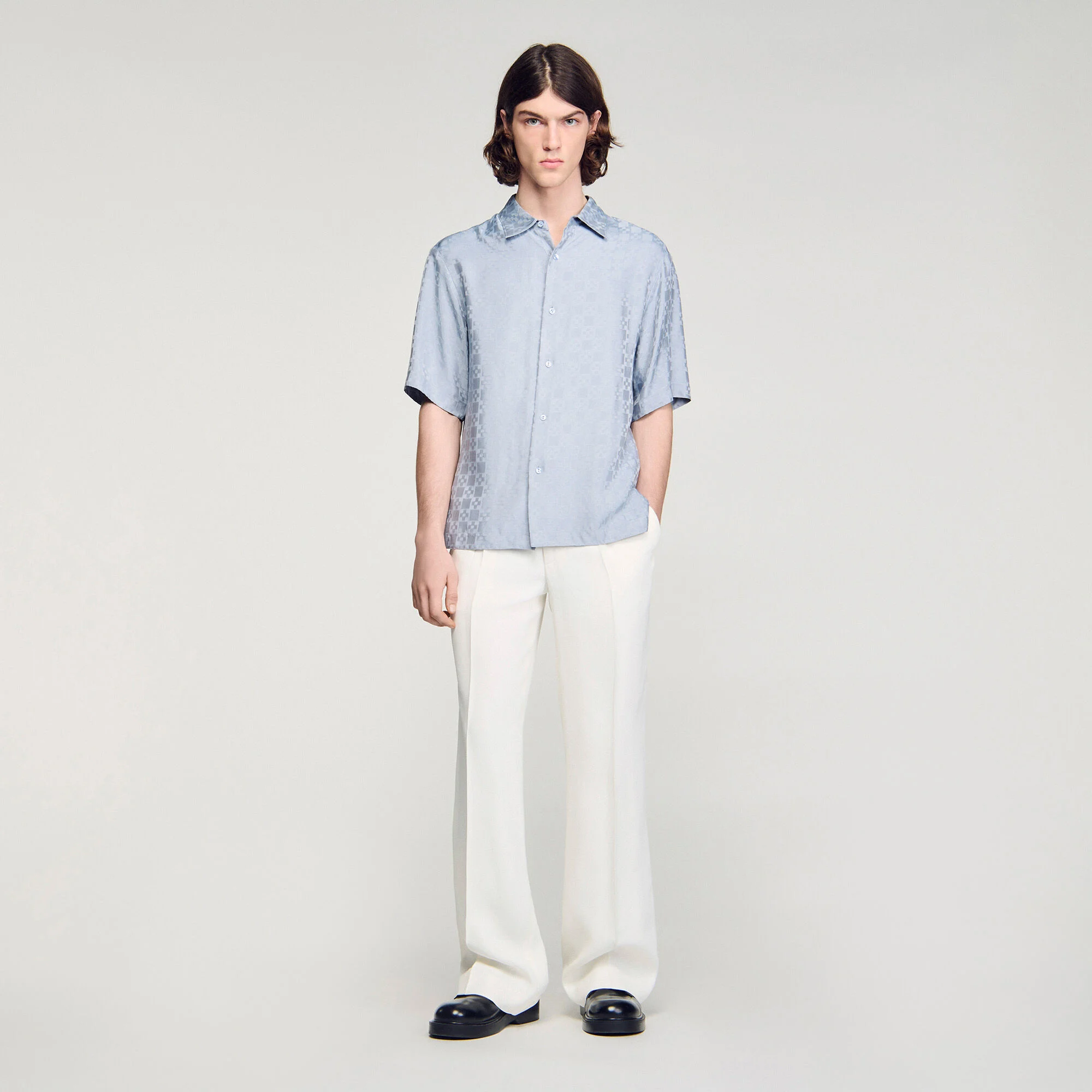 Chemise fluide square Cross