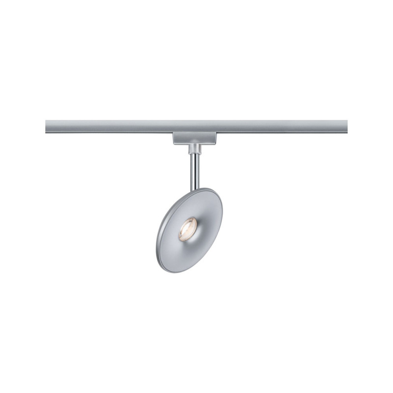 Spot LED URail Sphere chrome blanc chaud 625 lm 7 W PAULMANN