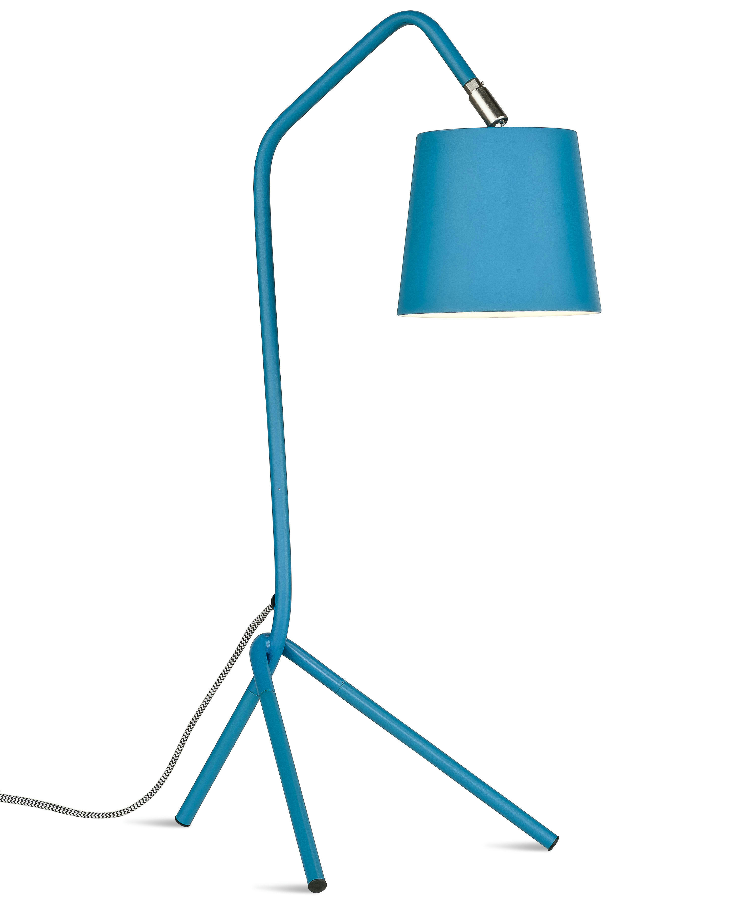 BARCELONA - Lampe de table bleue H59cm