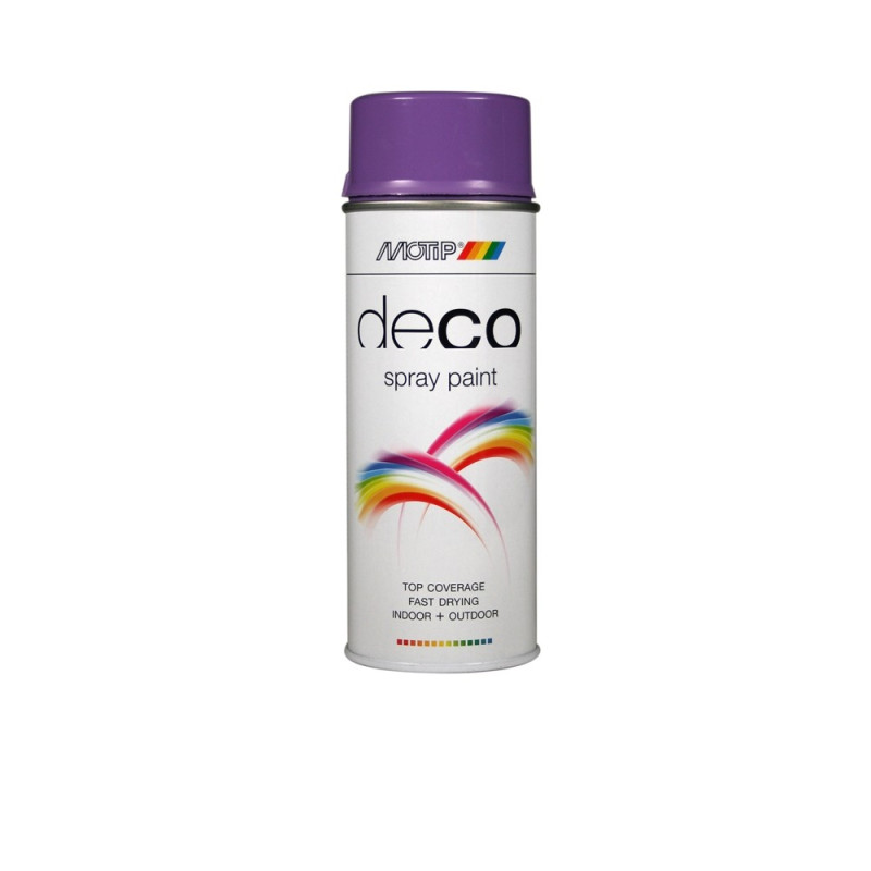Peinture Deco Paint bleu lilas brillante 0,4 L MOTIP