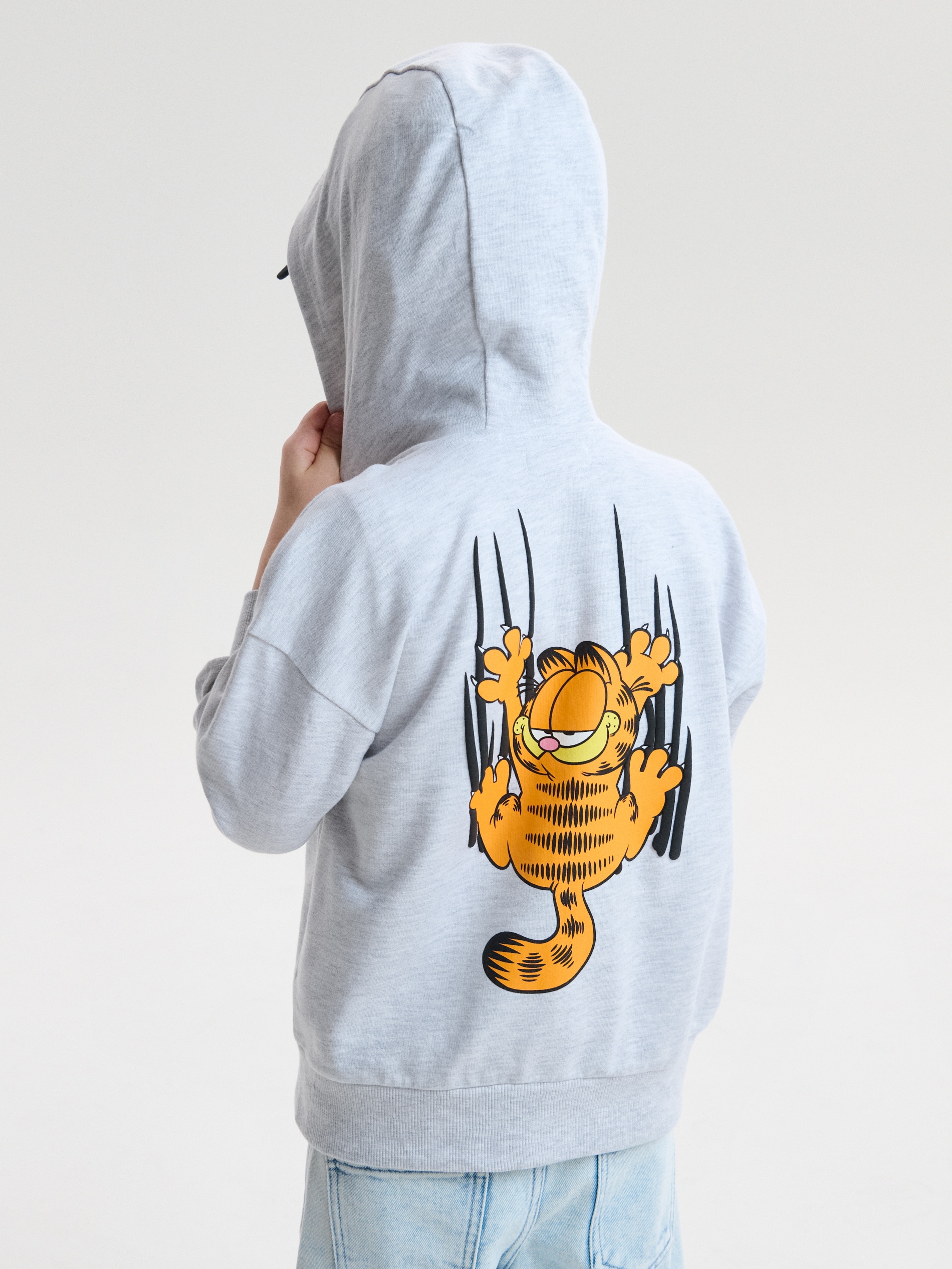 Rozpinana bluza z kapturem Garfield