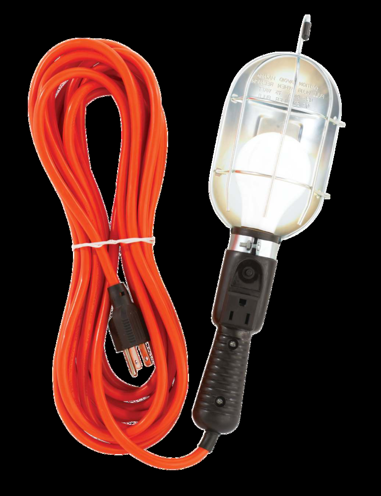 NOMA Trouble Lamp with Hook, 13-ft Cord
