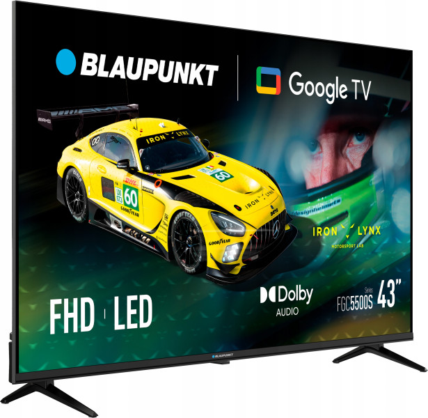 Blaupunkt 43FGC5500S -Smart TV Google TV Full HD Bluetooth WiFi Dolby Audio