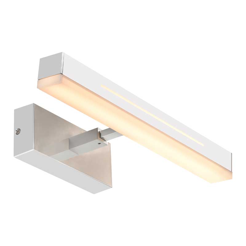 Nordlux Otis Wandlamp M - LED - 3000K - Chroom