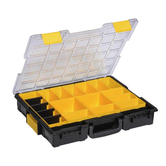 Sortimentskasten, BxHxT: 44 x 7,6 x 35,5 cm, Polystyrol/Polycarbonat/Polypropylen