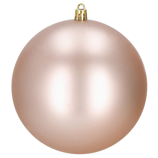 Bombki choinkowe 6 szt. ozdoby świąteczne 10cm rose gold