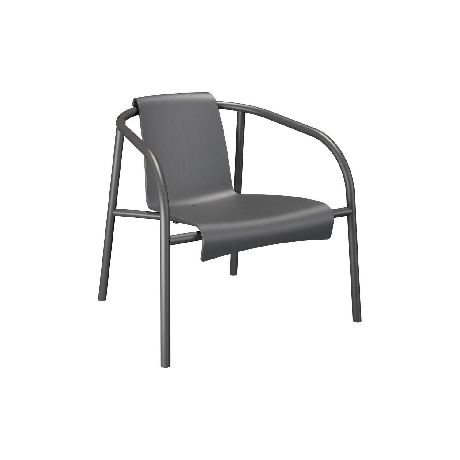 NAMI loungestol, dark grey