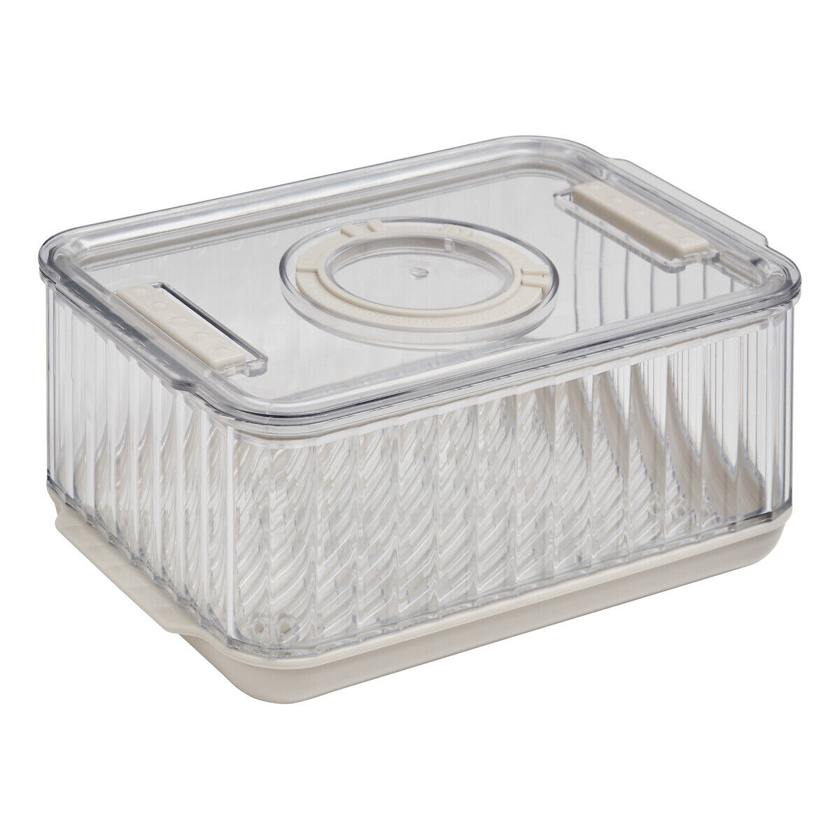 Caixa de arrumação para frigorífico PET STREAKS