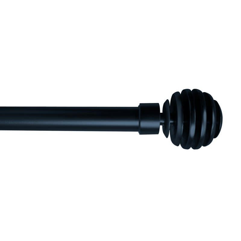 SOHO - - Kit tringle extensible ø 19/16mm 165 à 310cm - Noir mat