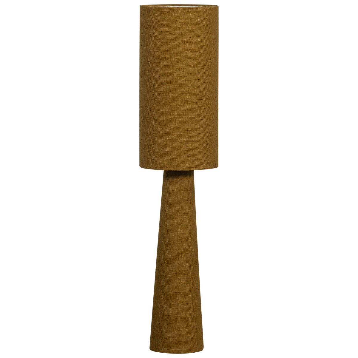 WOOOD vloerlamp Loft - Metaal/Bouclé - Tapenade - 130xØ30 cm
