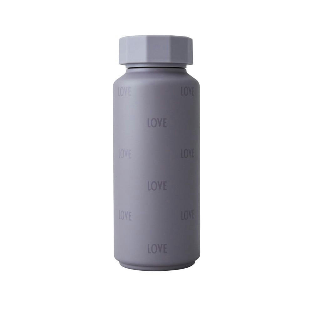 LOVE - Gourde isotherme unie violet 500ml