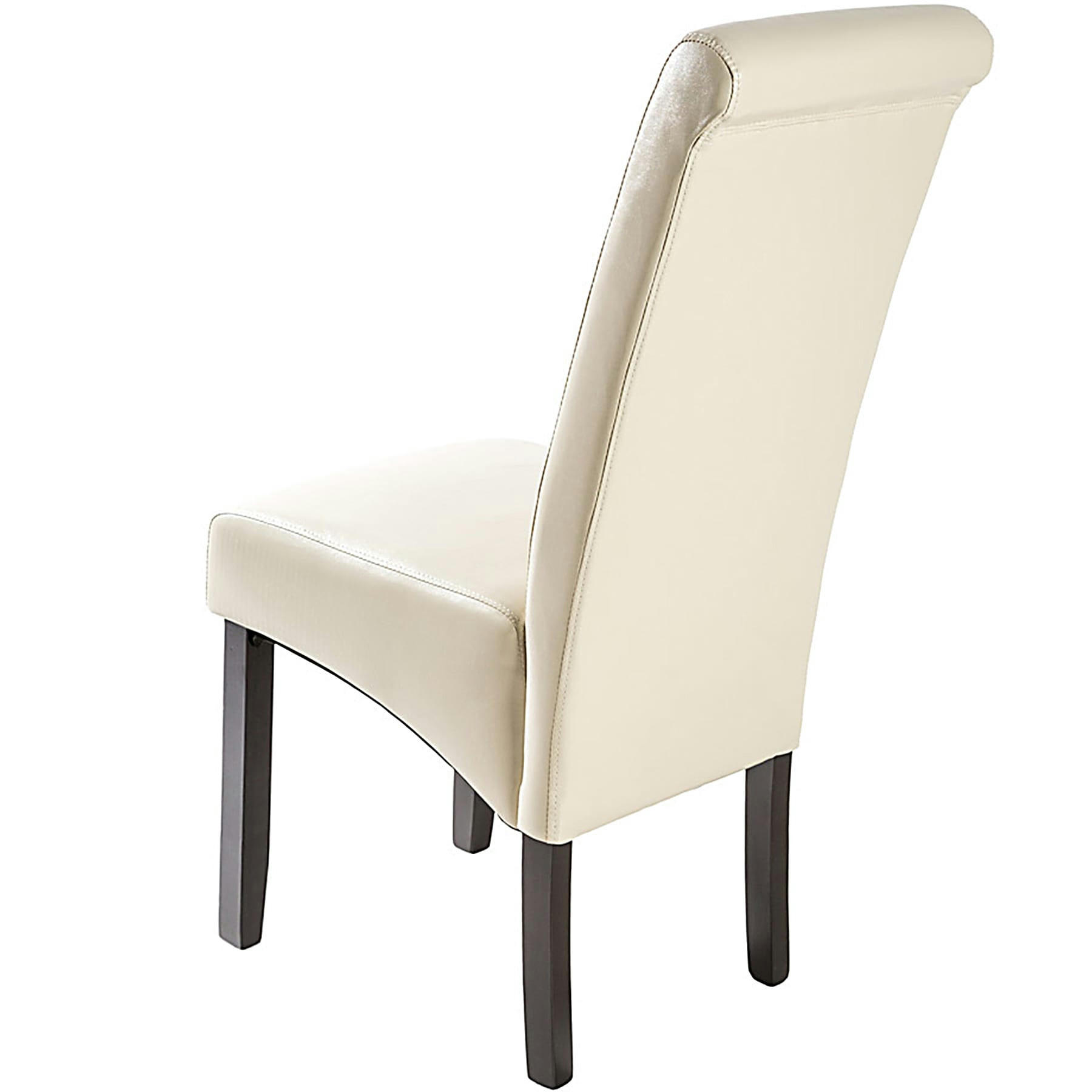 - Ensemble de 2 chaises de salle à manger Rembourré avec revêtement