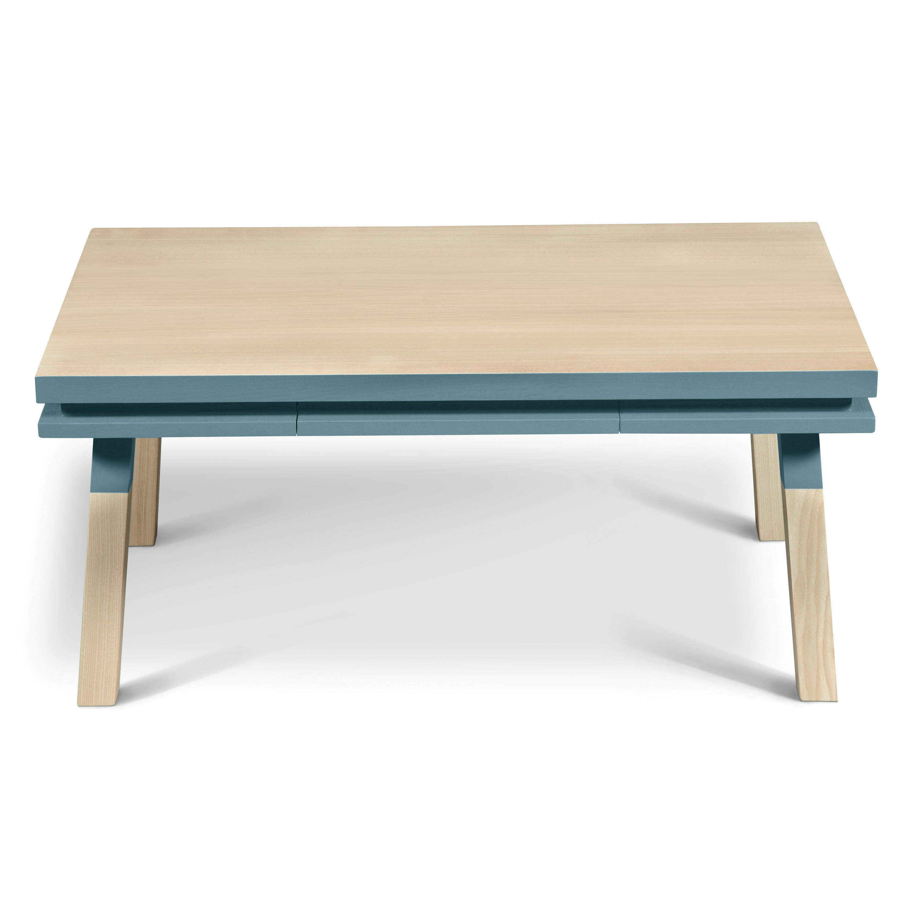 EGEE - Table basse avec tiroir 100 cm, 100% frêne massif