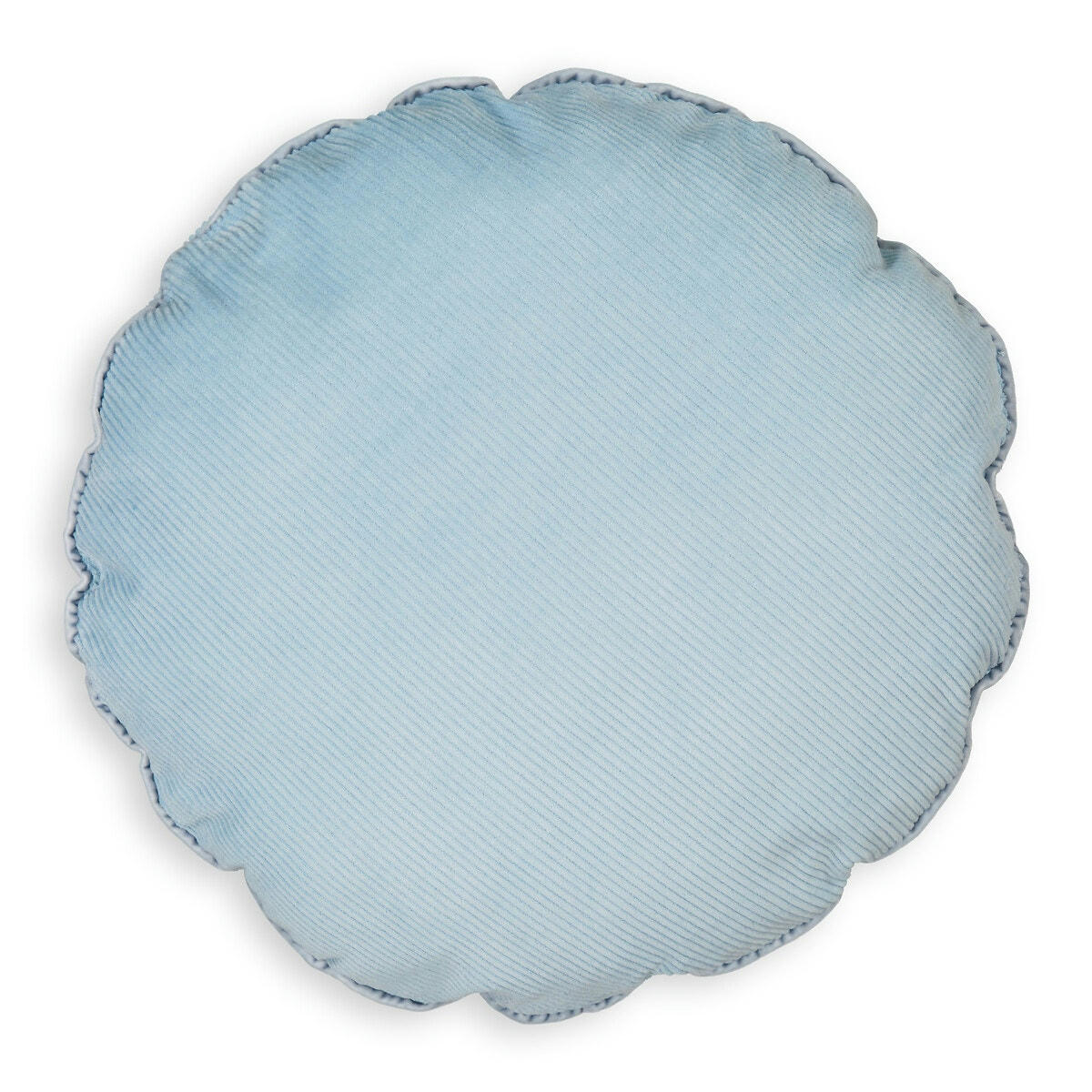 Coussin rond velours côtelé, Olavi