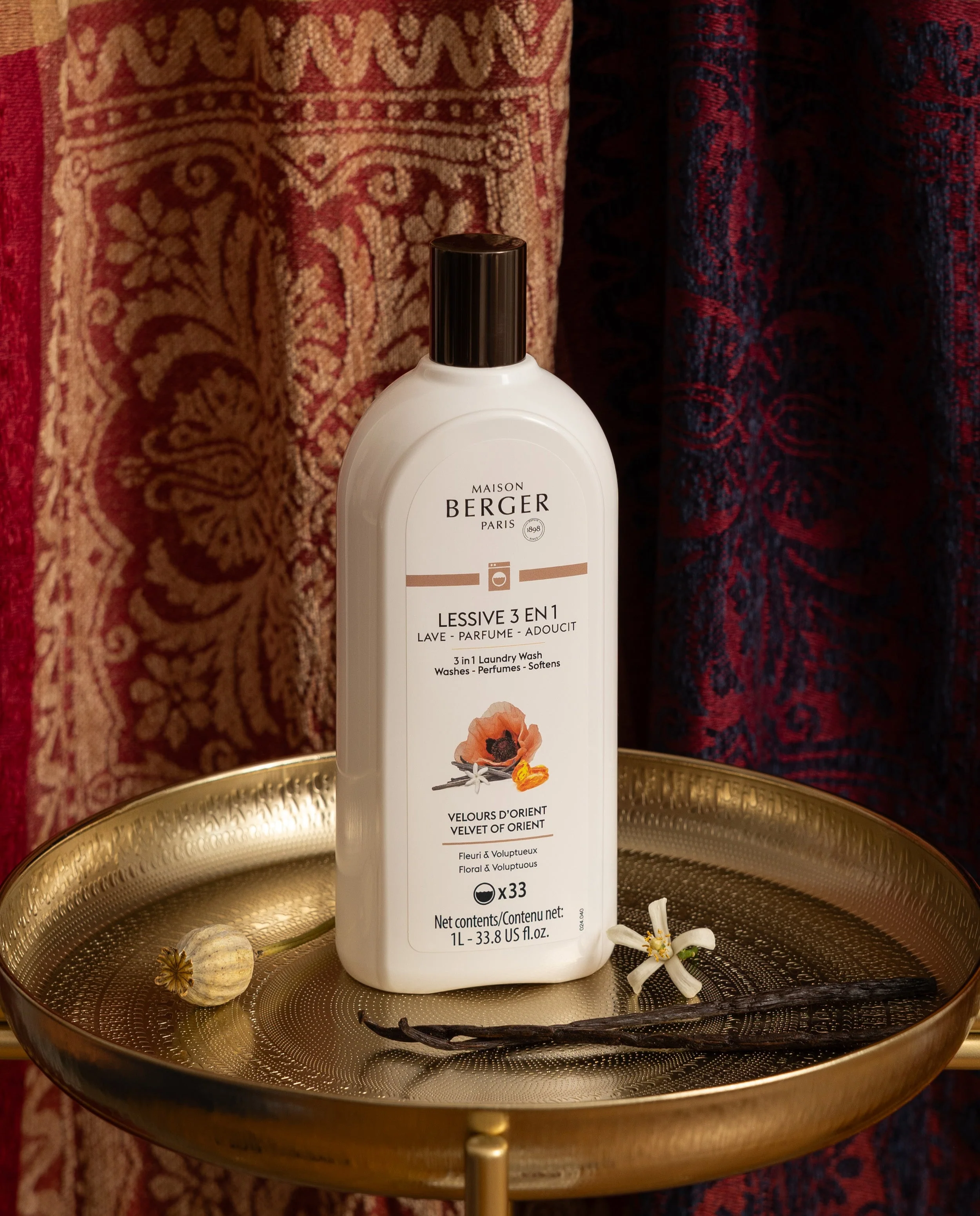 Lessive 3 en 1 Velours d'Orient 1 litre