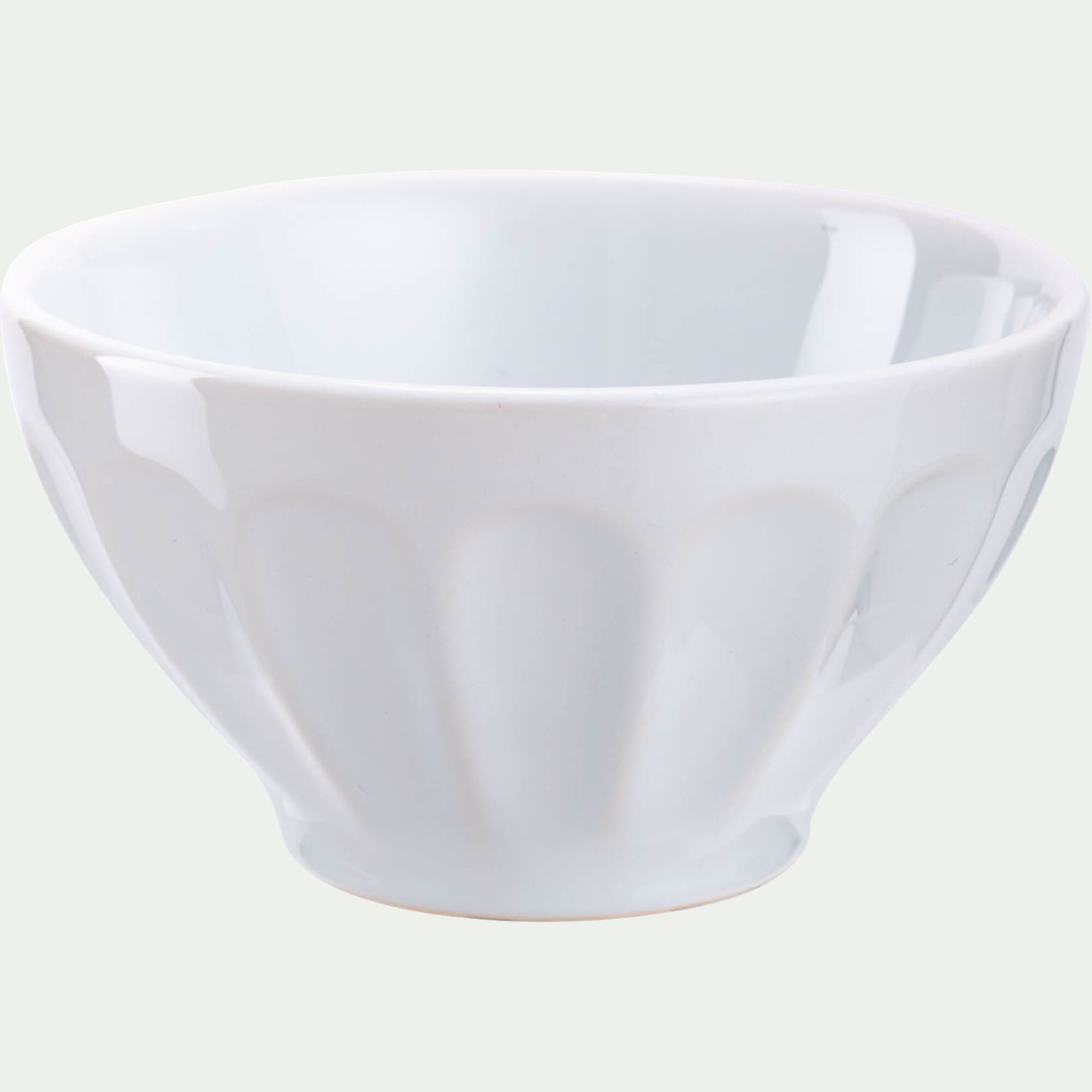 MATINE - Bol en faïence D16cm - blanc ventoux