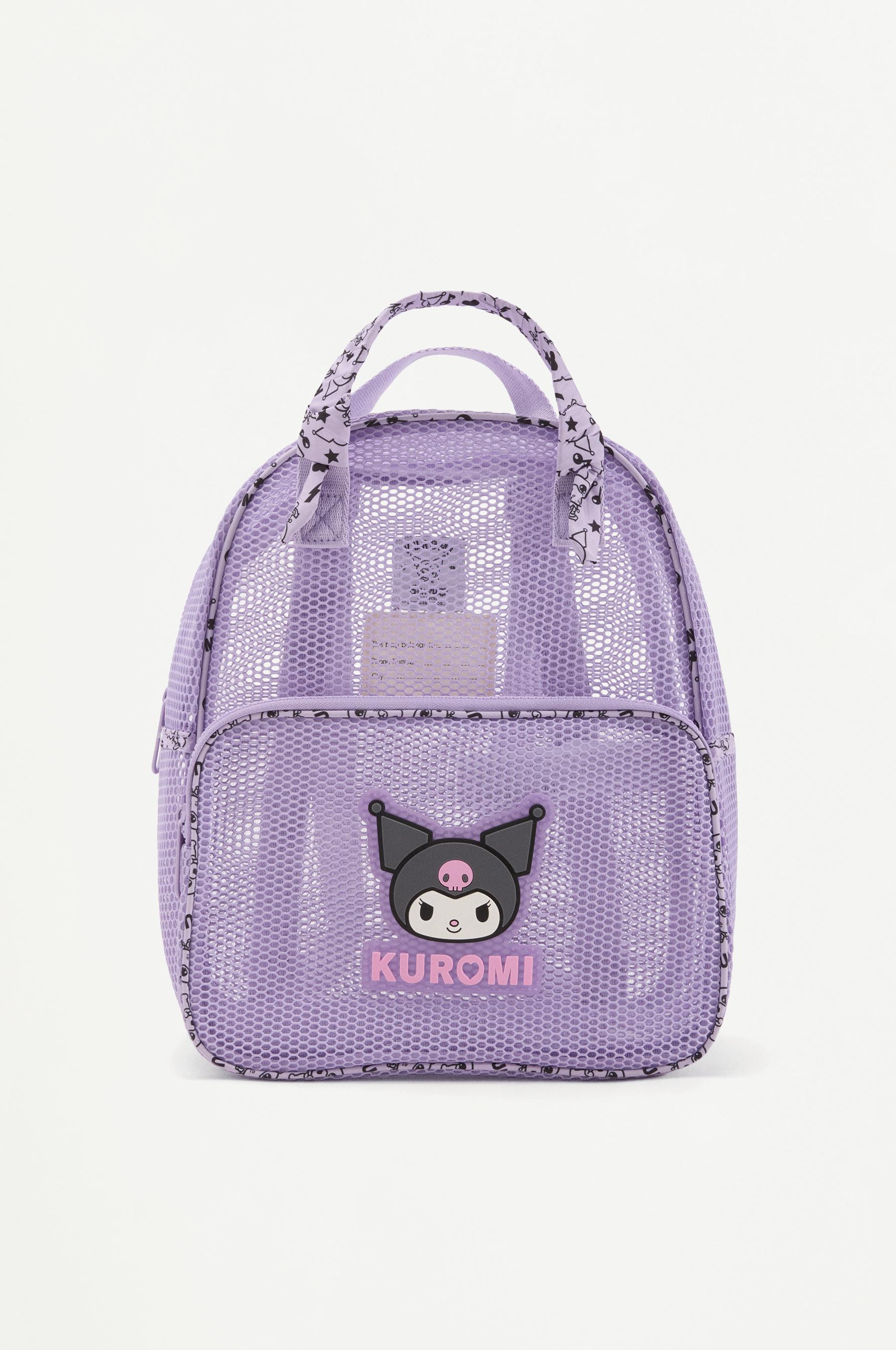 MOCHILA REJILLA KUROMI ©SANRIO