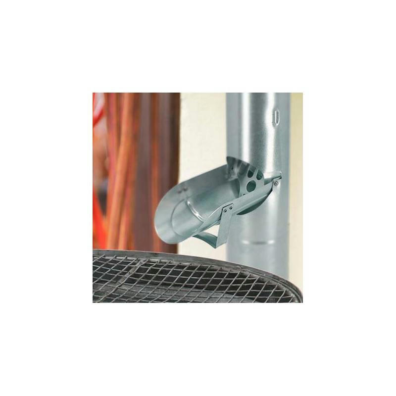 - Récupérateur d'eau de pluie en zinc